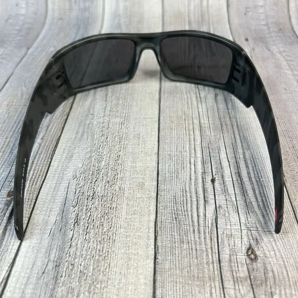 Oakley GASCAN 9014-6160 Sunglasses Matte Black w/ Prizm Black Iridium - Picture 4 of 6